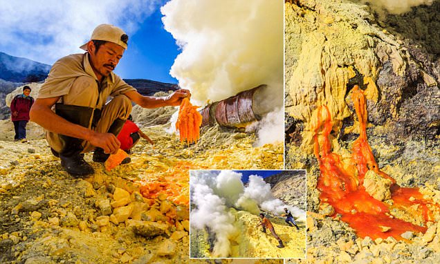 Penambang Belerang di Kawah Ijen Disorot Media Asing, Risiko Tinggi Upah Rendah